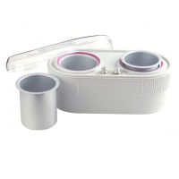 Fondoir à double cire Twincan: Idéal pour la cire en conserve ou en grains de 400 grammes et 800 grammes Fondoir à double cire Twincan: Idéal pour la cire en conserve ou en grains de 400 grammes et 800 grammes